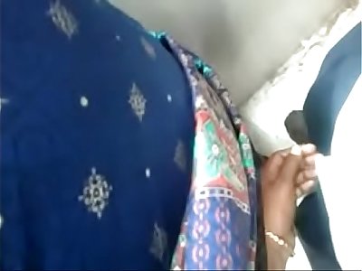 Tamilnadu Aunty Handjob in Public Crowd